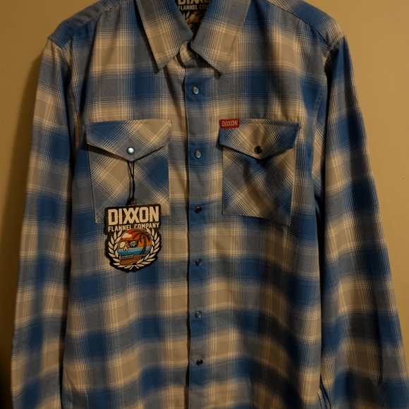 Dixxon Flannel The Pierside Pre Pleat Men's Size M - Picture 2 of 3